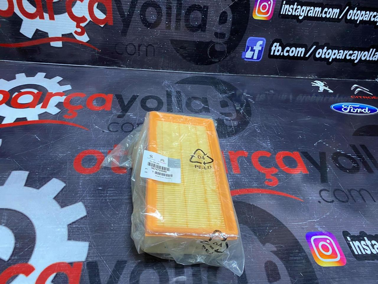 2008 1.2 Vti Hava Filtresi Orjinal 9674725580
