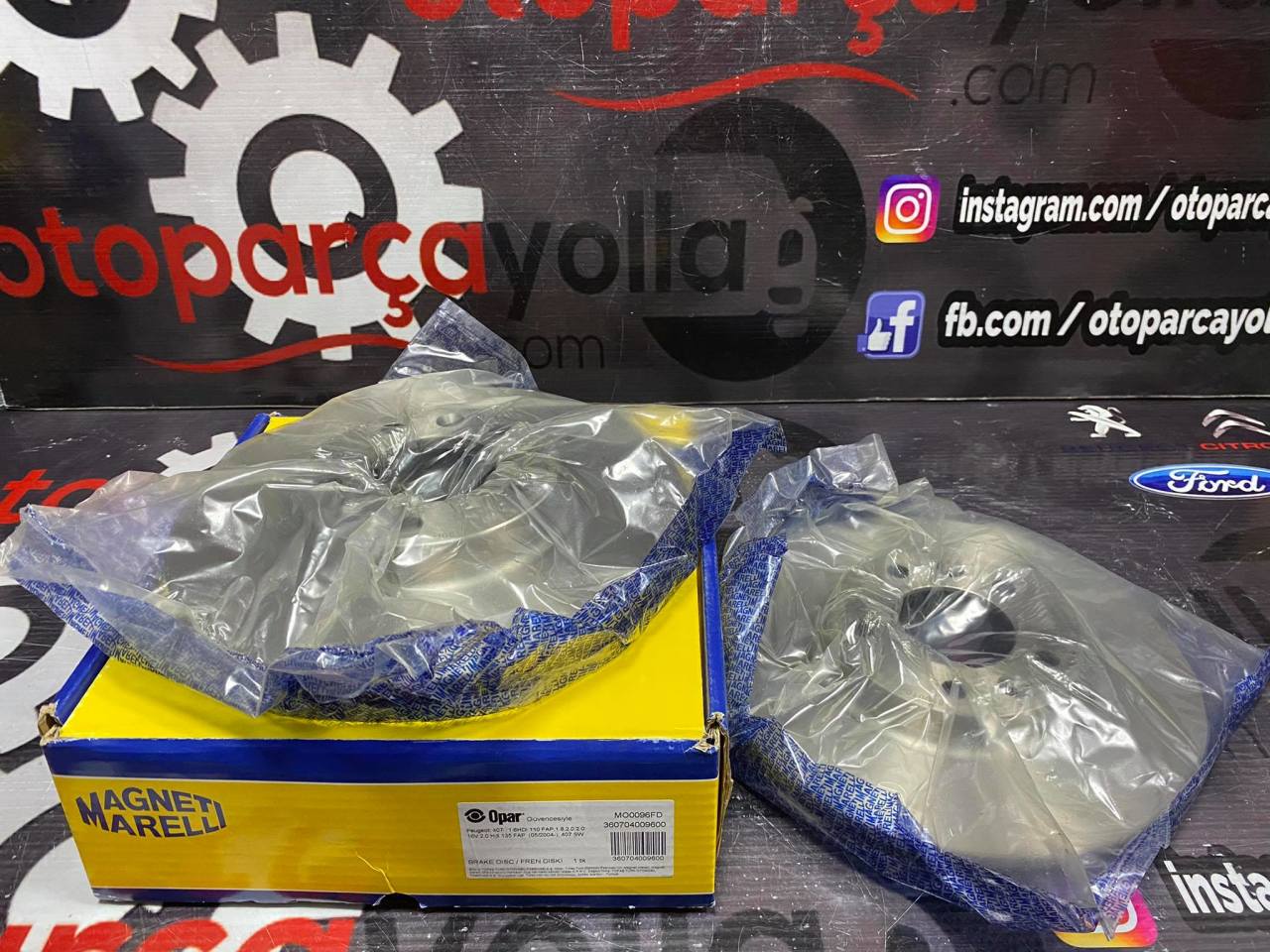 508 Ön Disk Takım Magnet Marelli Marka