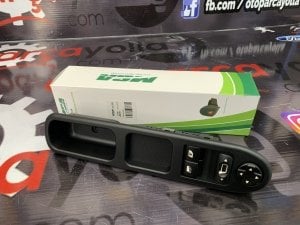 207 Ön Sol Cam Düğmesi