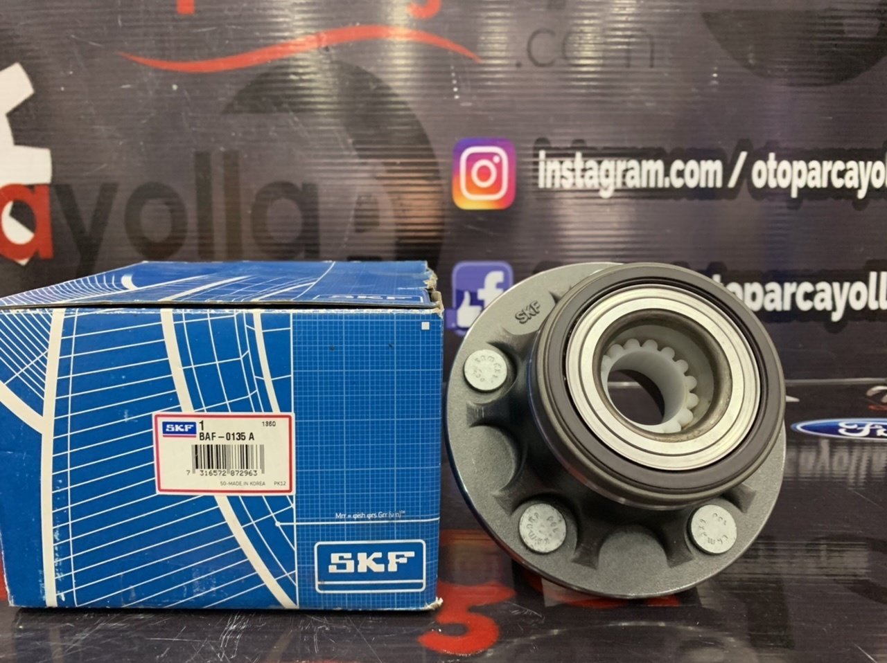 Ford Connect Arka Aks Rulman Skf